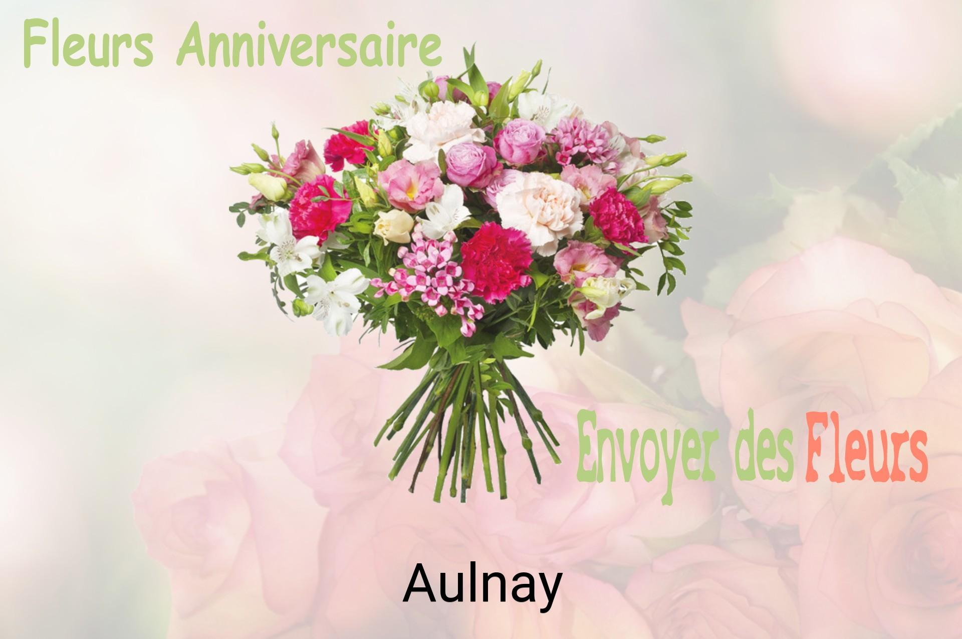 Bouquet de fleurs d’anniversaire livré à Aulnay